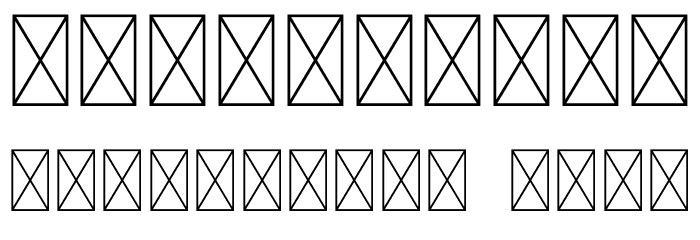 Retro Sun Font OTHER CHARS