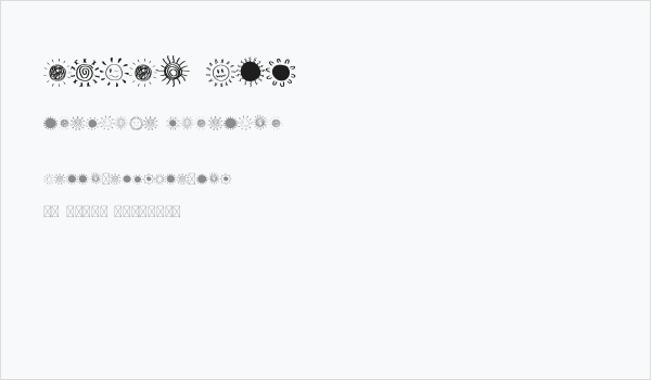 Retro Sun Business Card