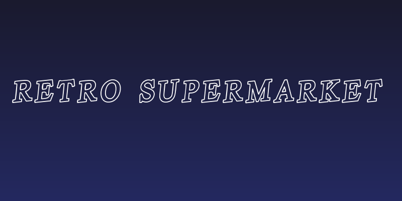 Retro-Supermarket Social Header
