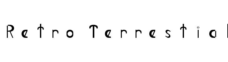Retro-Terrestial  font caratteri gratis