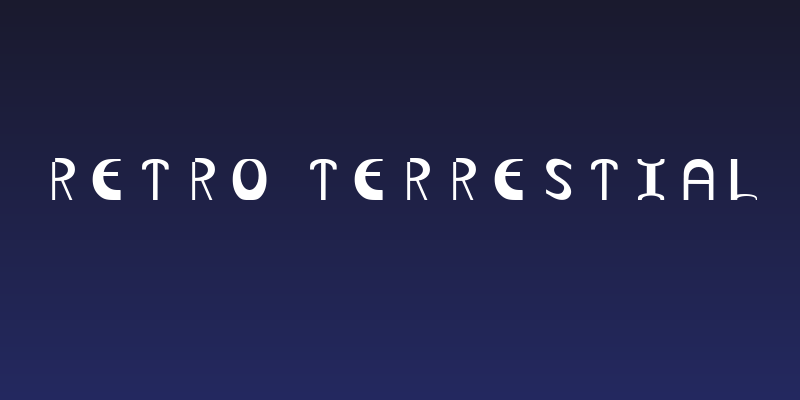 Retro-Terrestial Social Header