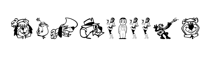 Retro Toons  フリーフォントのダウンロード