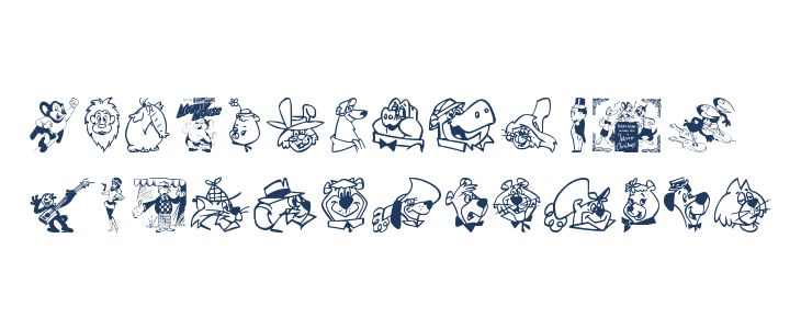 Retro Toons Lowercase