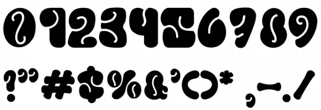 Retro Votre फ़ॉन्ट अन्य घर का काम