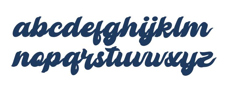 Retro Young Lowercase