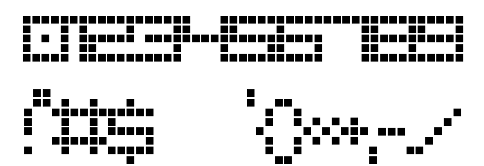 RetroBlaze Regular Font OTHER CHARS