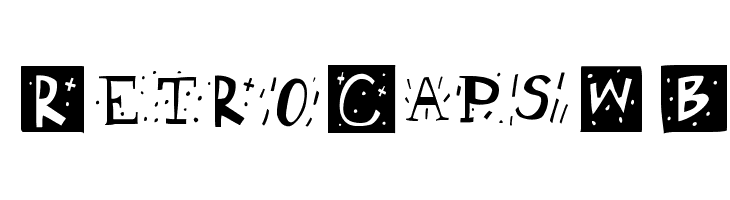RetroCapsWB  font caratteri gratis