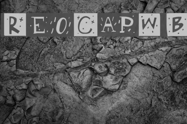 RetroCapsWB Font examples