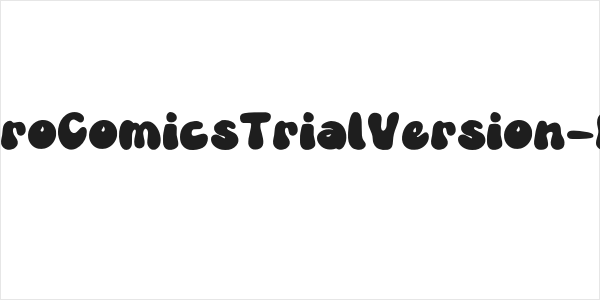 RetroComicsTrialVersion-Reg Logo