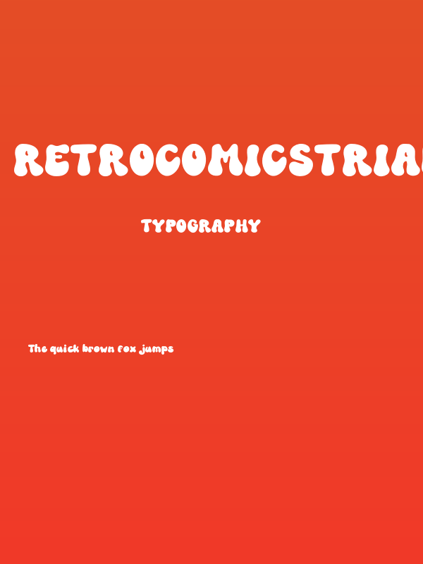 RetroComicsTrialVersion-Reg Poster