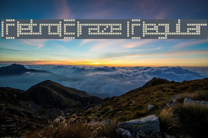 RetroCraze Regular Font examples