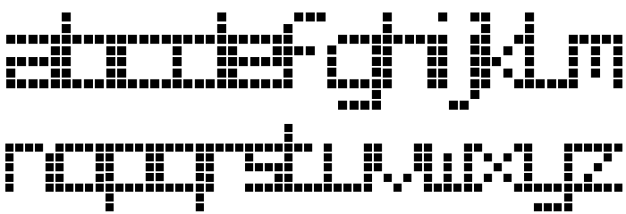 RetroCraze Regular Font LOWERCASE
