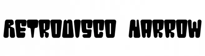 RetroDisco-Narrow  Fuentes Gratis Descargar