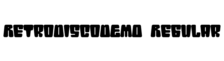 RetroDiscoDEMO-Regular  font caratteri gratis