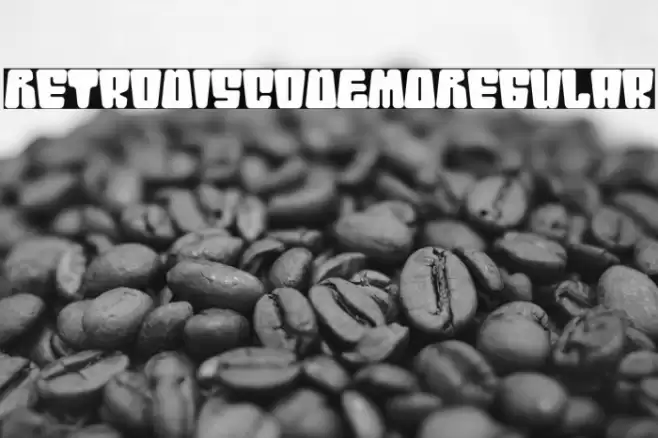 RetroDiscoDEMO-Regular Polices examples