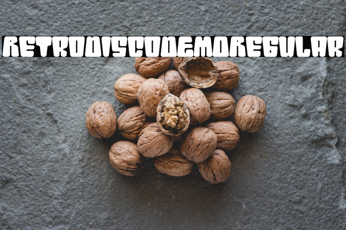 RetroDiscoDEMO-Regular Example 3