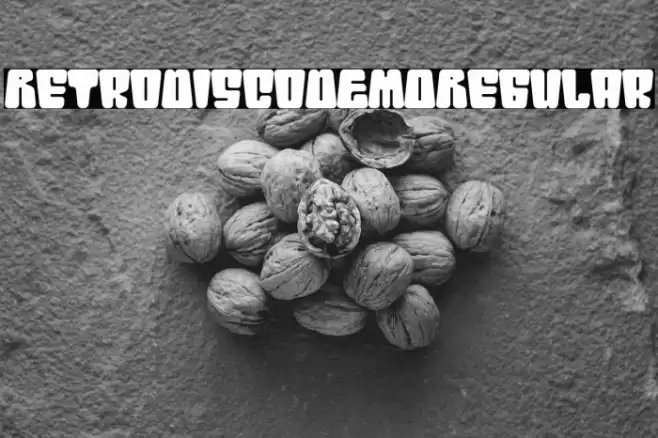 RetroDiscoDEMO-Regular Polices examples