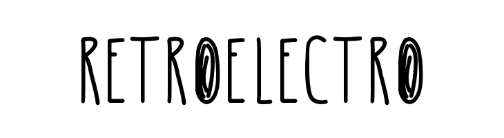 RetroElectro  Free Fonts Download