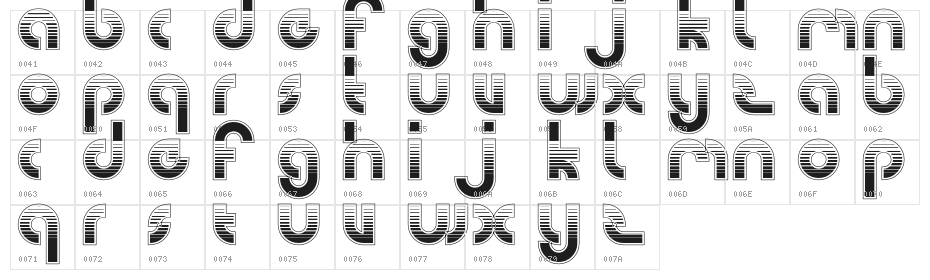 RetroGamer Character Map