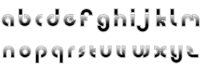 RetroGamer Font LOWERCASE