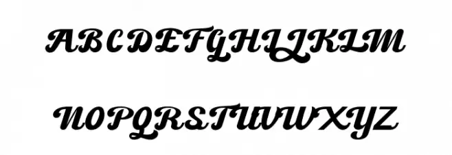 RetroJump Schriftart Groß