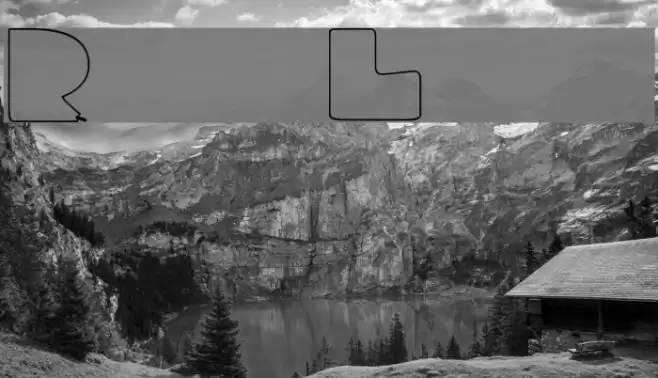 RetroLights Font examples