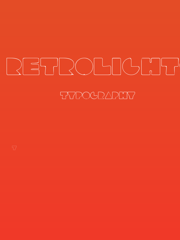 RetroLights Poster