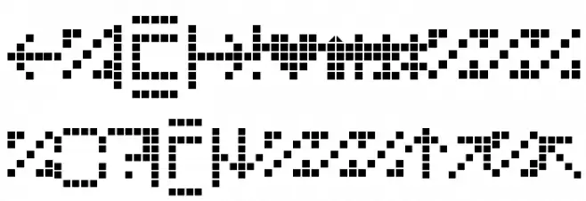 RetroRayz Regular 字体 大写