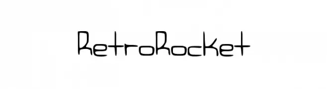 RetroRocket  免费字体下载