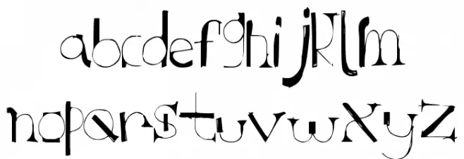 RetroTastic خط أحرف كبيرة