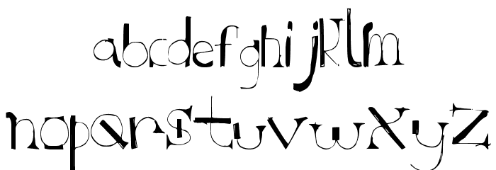 RetroTastic Font LOWERCASE
