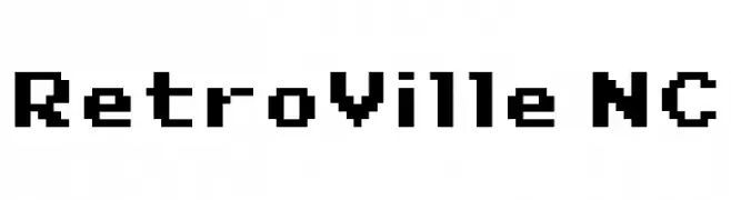 RetroVille NC  font caratteri gratis