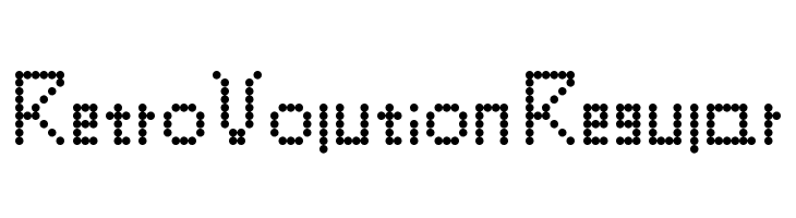 RetroVolution Regular  baixar fontes gratis