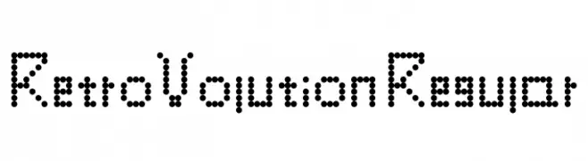 RetroVolution Regular  免费字体下载