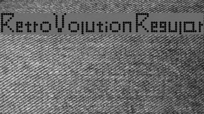 RetroVolution Regular Font examples