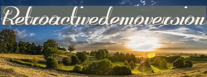 Retroactive_demo-version Polices examples