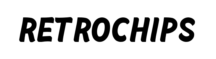 Retrochips  Скачать бесплатные шрифты