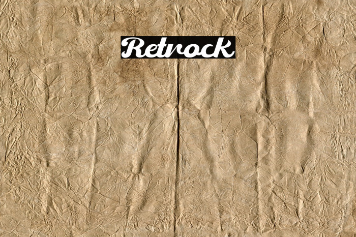 Retrock Font examples