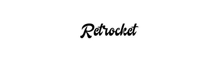Retrocket  नि: शुल्क फ़ॉन्ट्स डाउनलोड