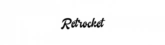 Retrocket  Fuentes Gratis Descargar