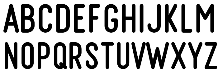 Retrocycles Font LOWERCASE