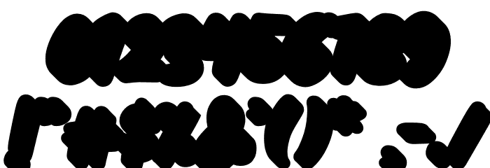 Retrofest Shadow Extrude Font OTHER CHARS