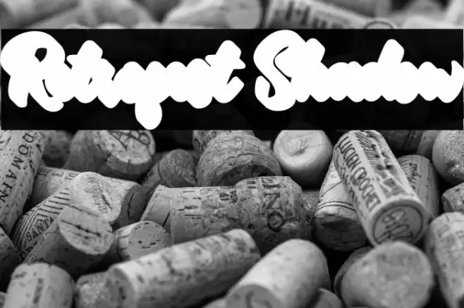 Retrofest Shadow Font examples