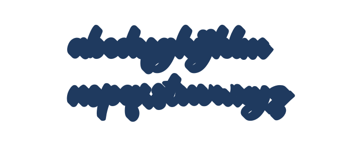 Retrofest Shadow Lowercase