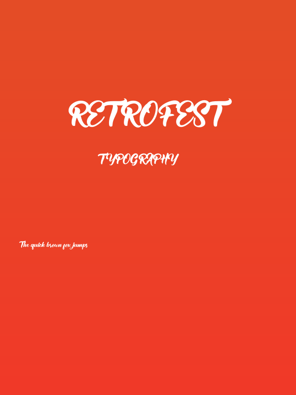 Retrofest Poster