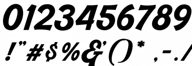 RetrofunkScriptPersonalUse Font OTHER CHARS