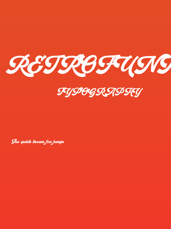 RetrofunkScriptPersonalUse Poster