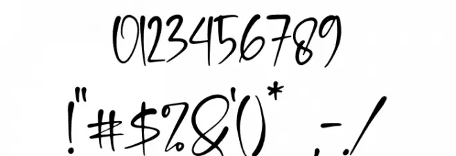 Retrogenta Font OTHER CHARS