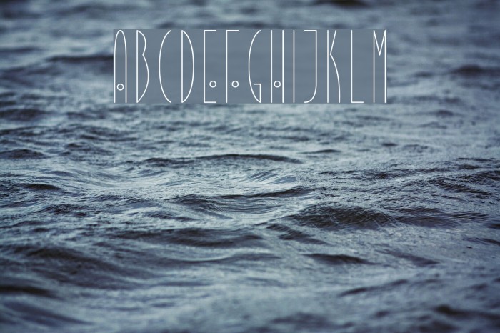 Retrograde Phase I Font examples