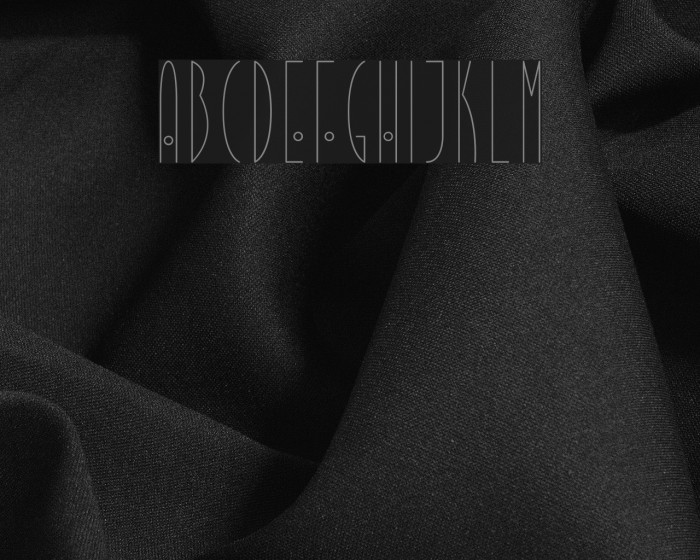 Retrograde Phase I Font examples